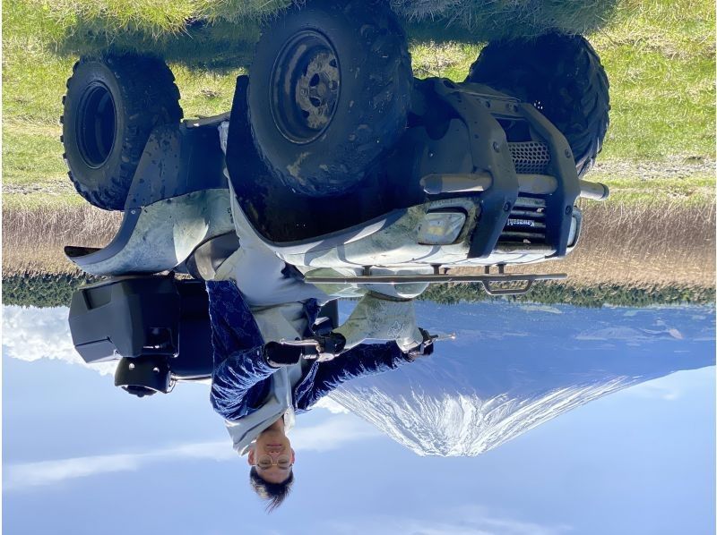 【ATVバギー・30分】ATV使用★四輪バギーショートコースプラン★富士山を眺めて★（30分2㌔）の紹介画像