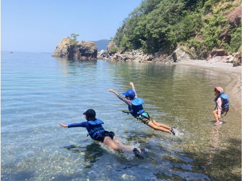 [Fukui/Wakasa] "One-day full enjoyment course" Includes lunch and playing on an uninhabited beach! Wakasa Bay course [5 hours] の紹介画像