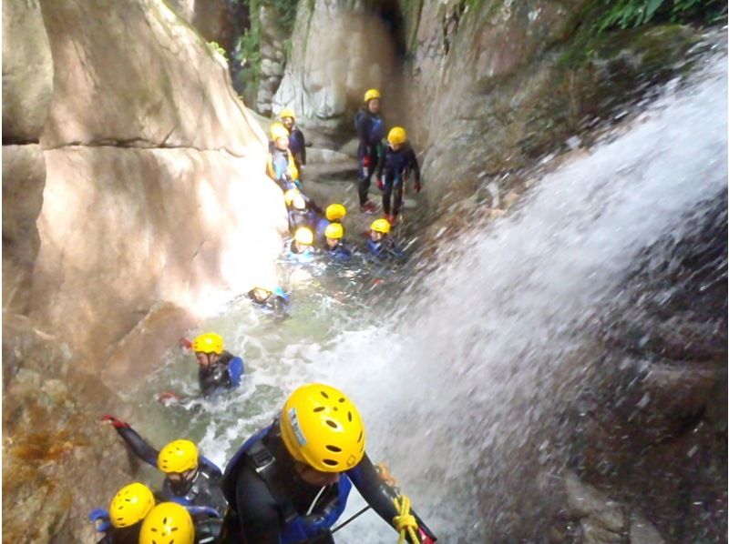 [Shiga] Japan's 100 best waterfalls! Yatsubuchi Falls shower climbing (half-day B course) 11:00 meeting point ≪SC-2≫の紹介画像