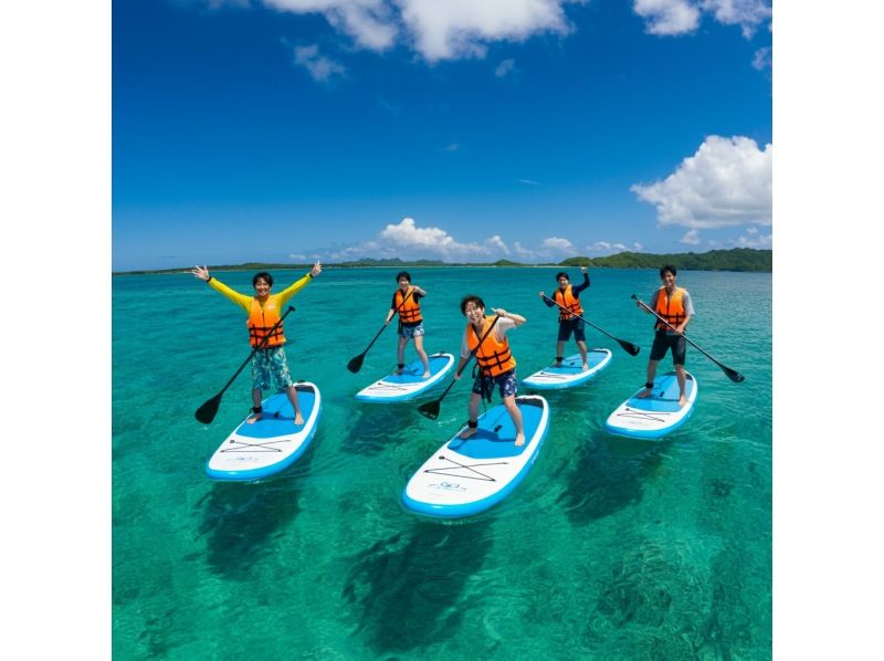 [Okinawa/Ishigaki Island] ★Famous Kabira Bay/Mangrove SUP★ Snorkel with Plus! Free equipment, parking, facilities, and showers [Available for local coupons]の紹介画像