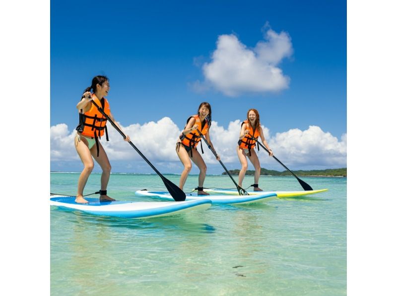 [Okinawa/Ishigaki Island] ★Famous Kabira Bay/Mangrove SUP★ Snorkel with Plus! Free equipment, parking, facilities, and showers [Available for local coupons]の紹介画像