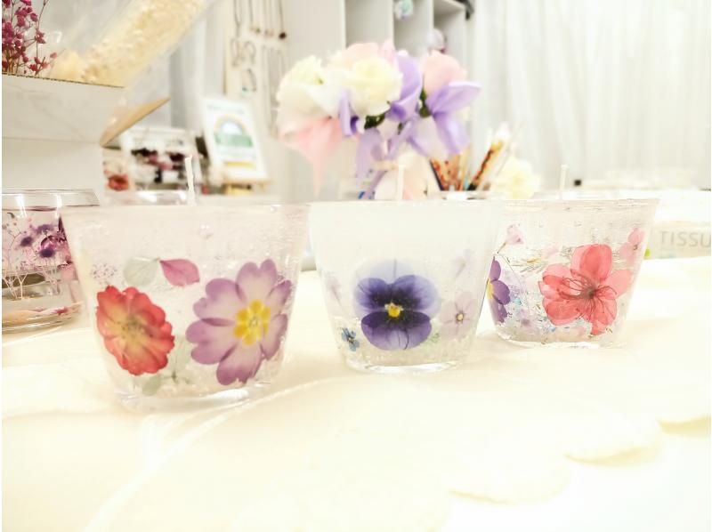 お部屋でまったりお花見気分【お花見アロマキャンドル！】選べる器、香り！人数割引有りの紹介画像