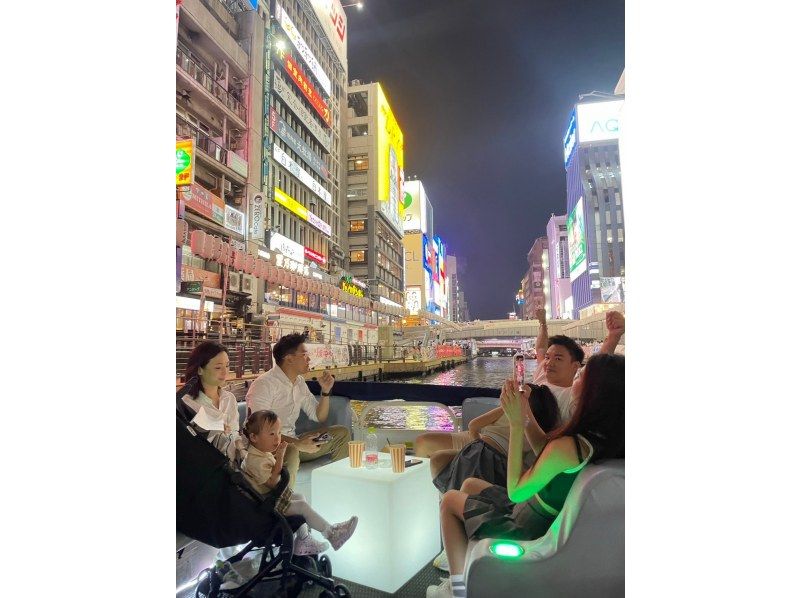 [โอซาก้า Dotonbori] ยอดนิยมมาก! ล่องเรือพิเศษ! ! หลักสูตร 20 นาทีสำหรับการขี่ง่ายの紹介画像