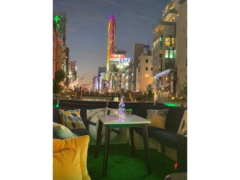 【大阪・道頓堀】貸切50分ワンちゃんクルーズ！！飲食物の持ち込みもOK！の紹介画像