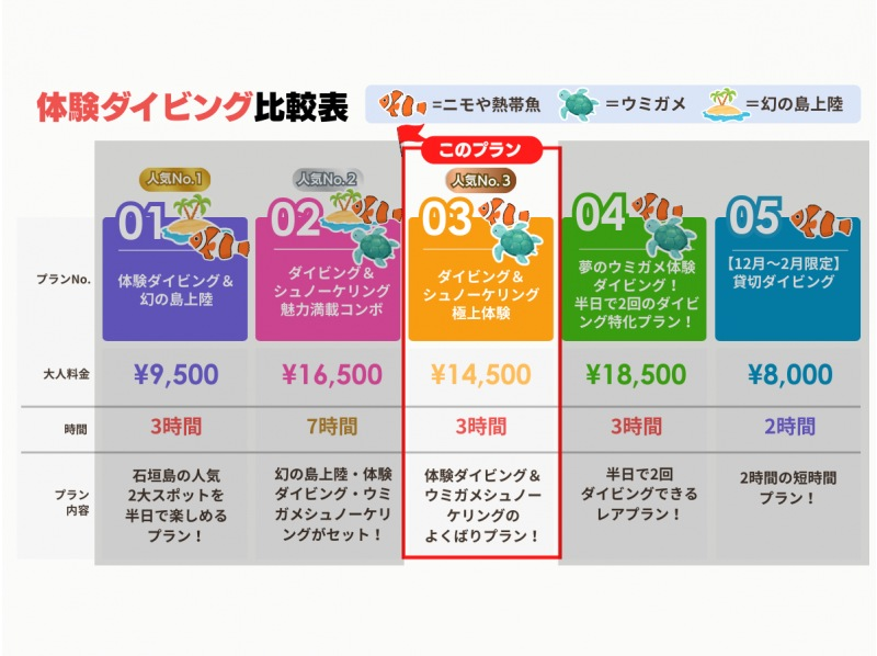 【石垣島・3時間】はじめてでも安心♪ 体験ダイビング＆ウミガメシュノーケル｜専属ガイド・送迎＆写真データ付き｜マンタとの出会いも！？_d03の紹介画像