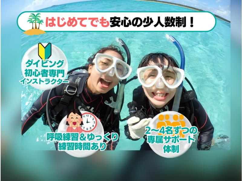 [Autumn sale underway] [Ishigaki Island/half day] Beginners welcome! The ultimate diving and snorkeling experience - a dream combo plan to swim with sea turtles!の紹介画像