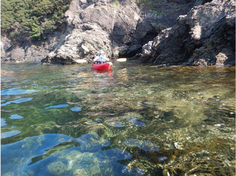 【徳島・美波町】シットオントップカヤックで洞窟探検（カヤック経験者対象）の紹介画像