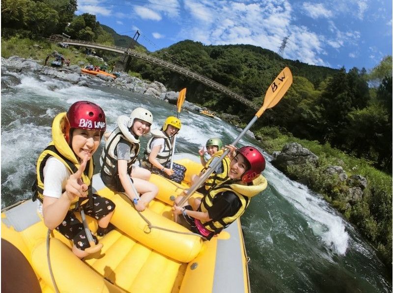 1 day combo plan (canyoning + rafting with lunch)の紹介画像