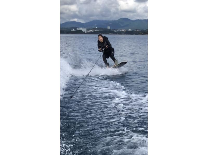 [Tanabe City, Wakayama Prefecture] Wakeboarding! You can experience the latest and most advanced marine sports super new sensation at Nanki Shirahama!の紹介画像
