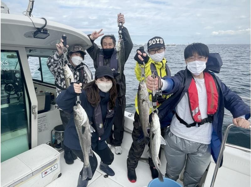 [东京站Chika /浅草站.筑地站.Kachidoki站]只为家人和朋友提供的“完全保留”完整讲座让您安心！让我们空手享受船钓吧！の紹介画像