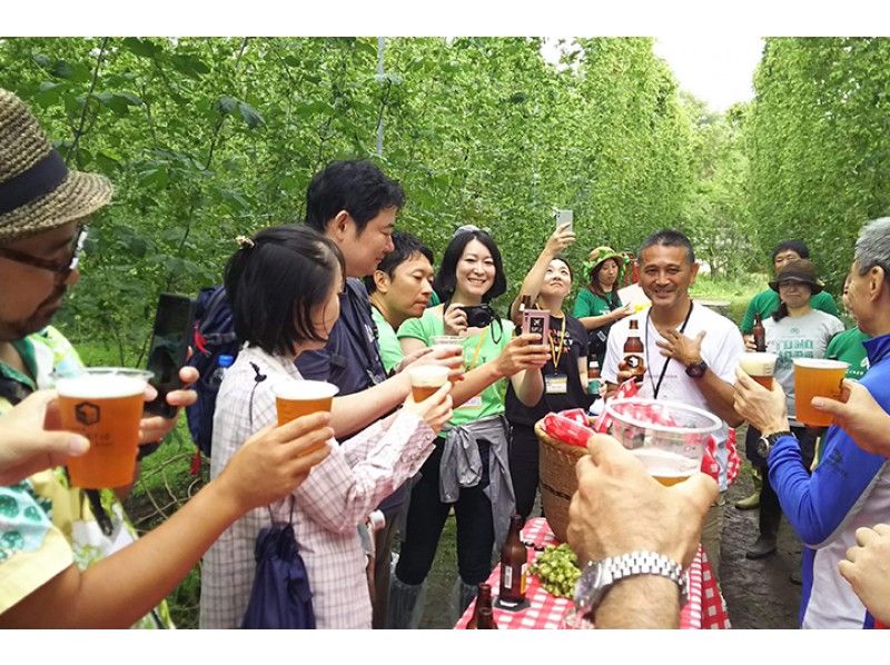 [Tono, อิวาเตะ Prefecture] Tono Bus Tour from เซนได, Tono Beer Tourism with Corona "Let's meet in a hop field! -Chartered hop field experience with a guide-"の紹介画像