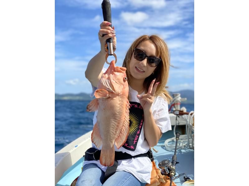 【限定セール中！】狙うは高級魚！初心者も安心サポート付き船釣り体験｜器材無料・手ぶらOK【石垣島・半日】の紹介画像