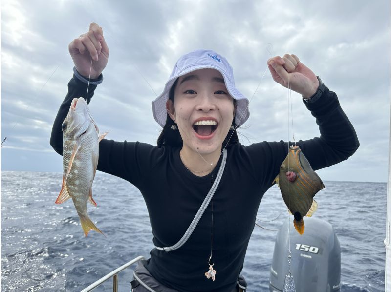 【限定セール中！】狙うは高級魚！初心者も安心サポート付き船釣り体験｜器材無料・手ぶらOK【石垣島・半日】の紹介画像