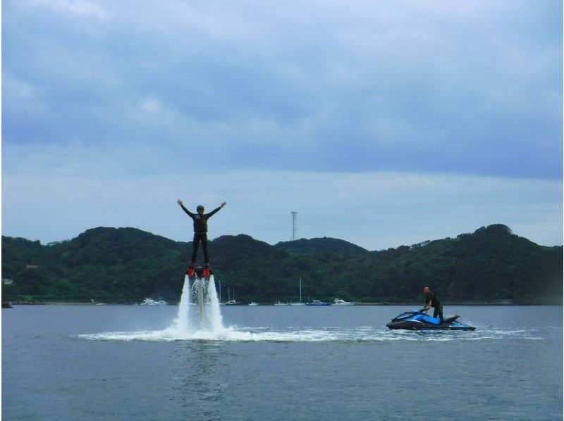 【静岡・下田】フライボード+SUP+ジェットスキー体験　☆お得なセットプラン☆の紹介画像