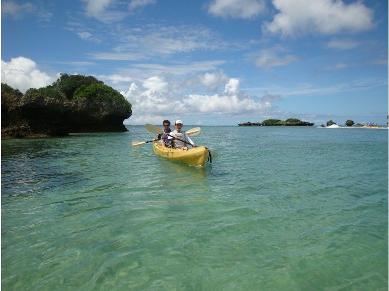 [Only available in summer from April to October, Onna Village] 2 people to 3 years old OK! Sea kayaking in Onna Village from in front of the resort hotelの紹介画像