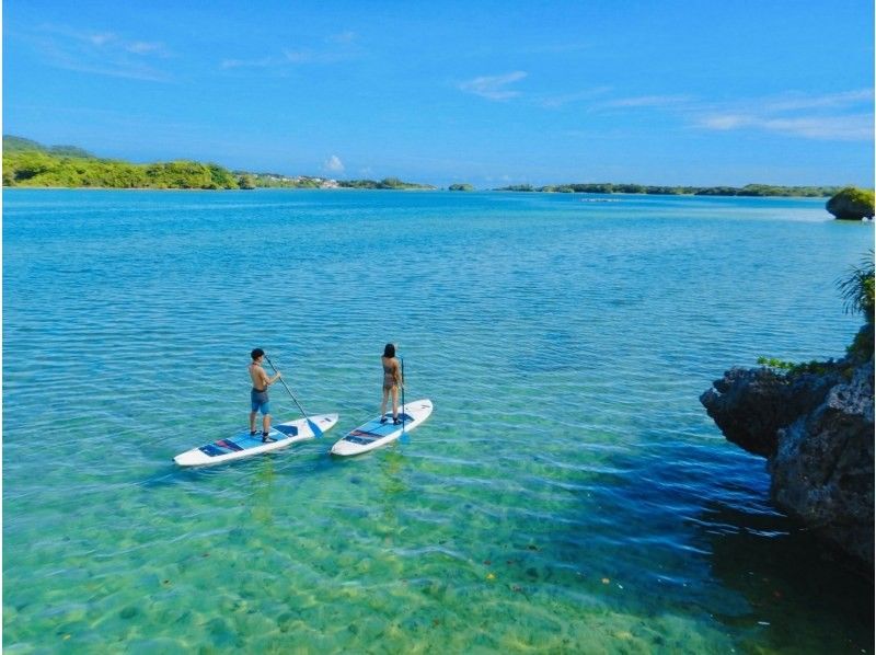 【石垣島•半日】石垣島の絶景の海でSUPとカヤックどちらも遊べるアクティビティ✨写真無料✨ シャワー更衣室完備✨当日予約OK‼️の紹介画像