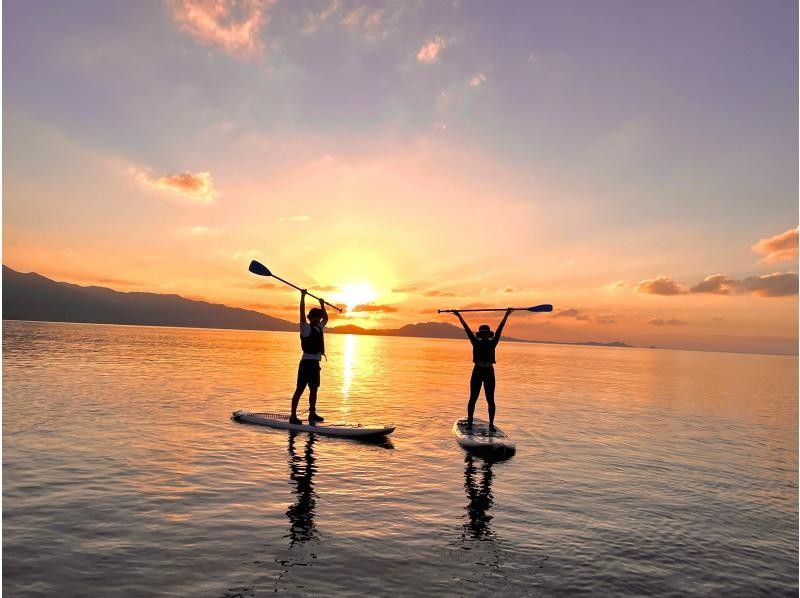 【石垣島・夕方】マングローブ＆茜色に染まるサンセットカヤックor SUPクルージング体験✨シャワー更衣室・お手洗い完備！写真・動画無料！の紹介画像