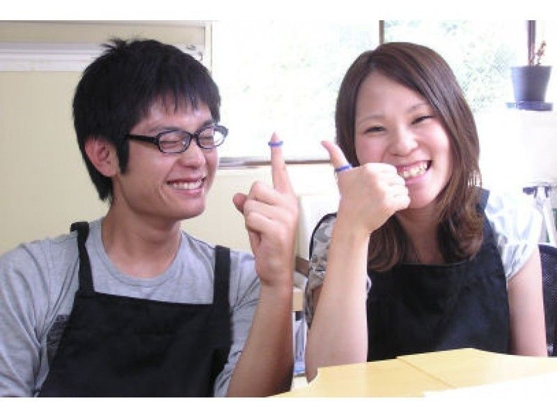 ③プラチナプラン カップルに最適 ふたりで工房貸切１日２組限定！世界に２つの結婚指輪を手作りの紹介画像