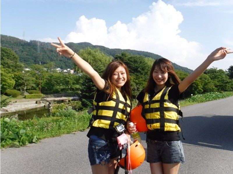 Most popular! I want to enjoy plenty of rafting! Popular with women ☆ Greedy long course <10 kg / 100 minutes>の紹介画像