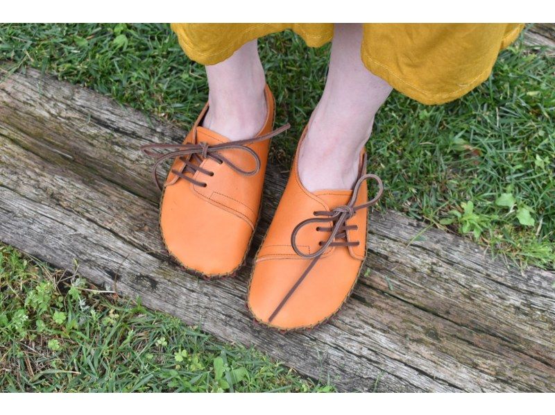 【東京・調布】素材にこだわった快適な「ヨコひも革靴」を手作りしよう（牛革・20cm～26cm・手縫い）の紹介画像