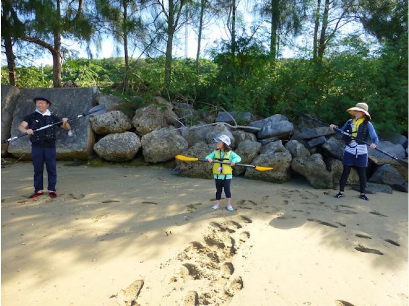 【沖縄・今帰仁】ネイチャーウォッチング マングローブカヤックツアー 低・中水位 2時間　干潮時は干潟でシオマネキやトビハゼを観察！の紹介画像