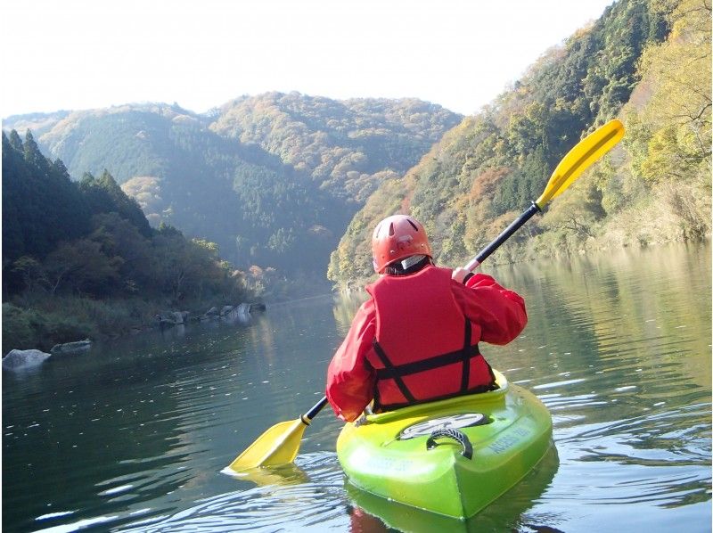 【京都・木津川】自然の川でプチ冒険が体験できる楽しいカヌー体験！半日コース【午前コース9：00/午後コース13：15】の紹介画像