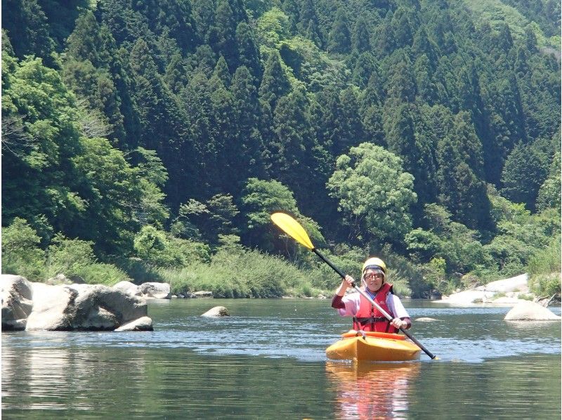 【京都・木津川】自然の川でプチ冒険が体験できる楽しいカヌー体験！半日コース【午前コース9：00/午後コース13：15】の紹介画像