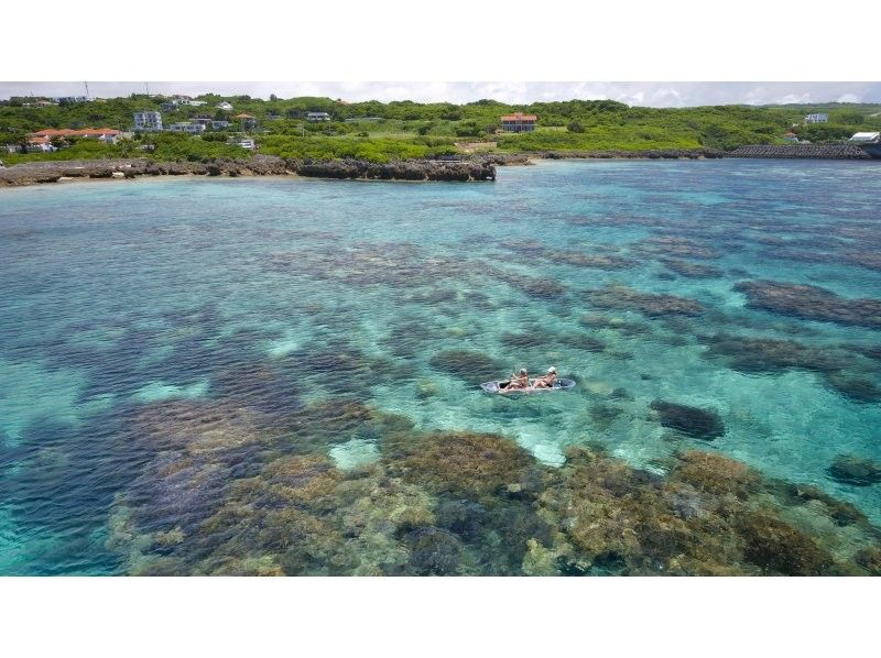【リアル水族館】大人気‼クリアカヤックツアー★SNS映え間違い無し！ドローン撮影＆高画質写真データをその場で無料プレゼント☆の紹介画像