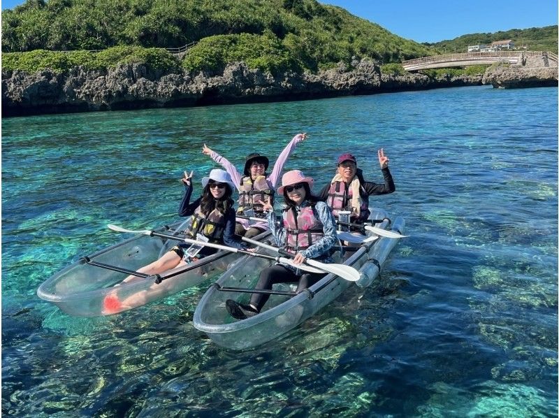 【リアル水族館】大人気‼クリアカヤックツアー★SNS映え間違い無し！ドローン撮影＆高画質写真データをその場で無料プレゼント☆の紹介画像