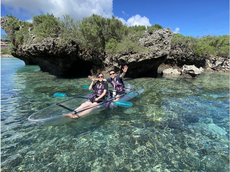 【リアル水族館】大人気‼クリアカヤックツアー★SNS映え間違い無し！ドローン撮影＆高画質写真データをその場で無料プレゼント☆の紹介画像