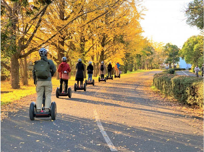 【東京・国営昭和記念公園】秋の見所をセグウェイで楽しもう！ティータイム付き♪【2時間】の紹介画像