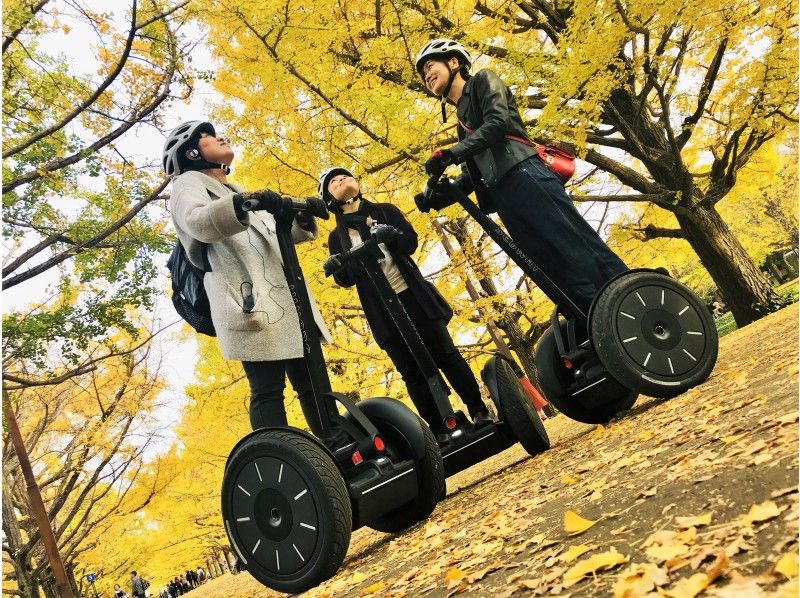 【東京・国営昭和記念公園】秋の見所をセグウェイで楽しもう！ティータイム付き♪【2時間】の紹介画像