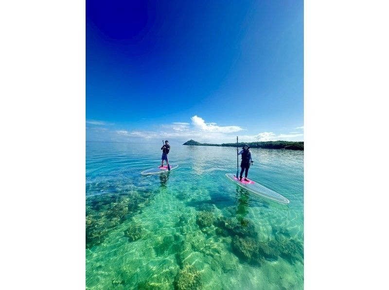【石垣島】絶景の海!!《川平湾》少人数でのご案内♪【SNS特化ドローン撮影×５.４K最新GoPro撮影】クリアサップorクリアカヤックの紹介画像