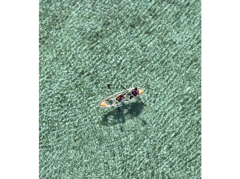 【石垣島】絶景の海!!《川平湾》少人数でのご案内♪【SNS特化ドローン撮影×５.４K最新GoPro撮影】クリアサップorクリアカヤックの紹介画像