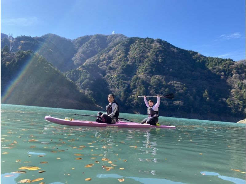 [Shizuoka・Shimada] Let's go to the secret base! ! Fully reserved for 3 or more people ⭐︎ Lake Sesso SUP tour ★ 《Snacks included》の紹介画像