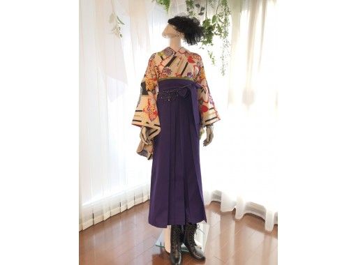 東京 五反田 大正浪漫風コーデ 袴セットレンタル 私だけの特別なスタイル アクティビティジャパン