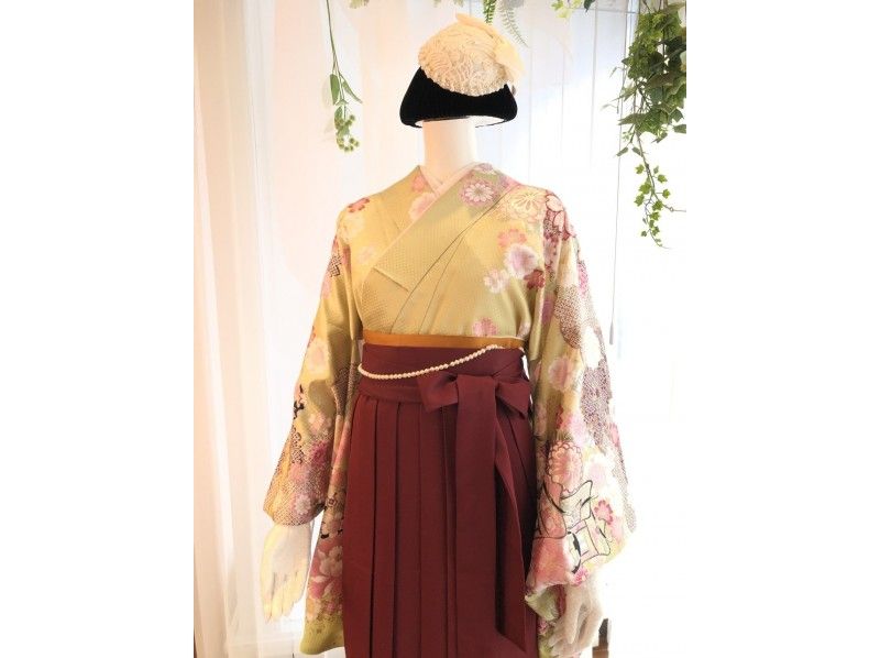 [Tokyo/Gotanda] Women only! Taisho Roman style coordination Hakama set rental/My own special styleの紹介画像