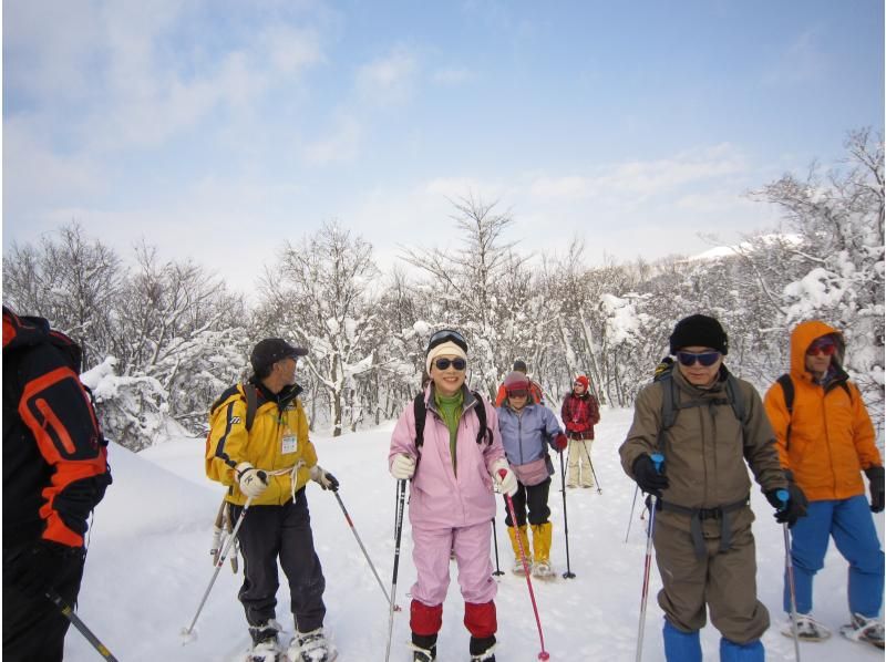 【야마가타현 카미노야마 온천발·자오 고원 보헤이】눈 체험 스노워크の紹介画像