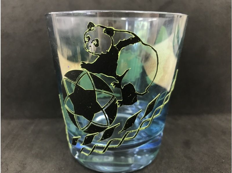 [Asakusabashi 1 minute] Glass crafts that are cut with sand-You can engrave your favorite pictures and letters on the glass! Can be taken home immediatelyの紹介画像