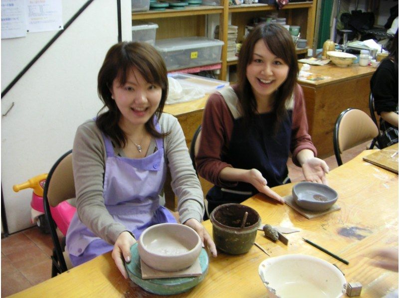 [Aichi / Nagoya Station 5 minutes] wheel pottery experience! + You can also paint and color!