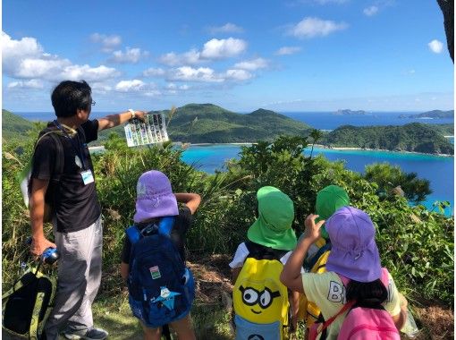 慶良間 座間味島 オンライン自然観察ツアー 珍しい南の島の生物たち 高月山展望台に登ってみよう カラフルウェーブ スライド形式です アクティビティジャパン