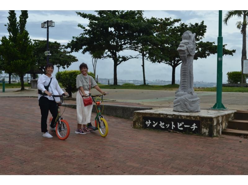 [Okinawa Chatan American Village] Rent a potapota and kickboard at the popular American Village and go to an Instagram-worthy spot!の紹介画像