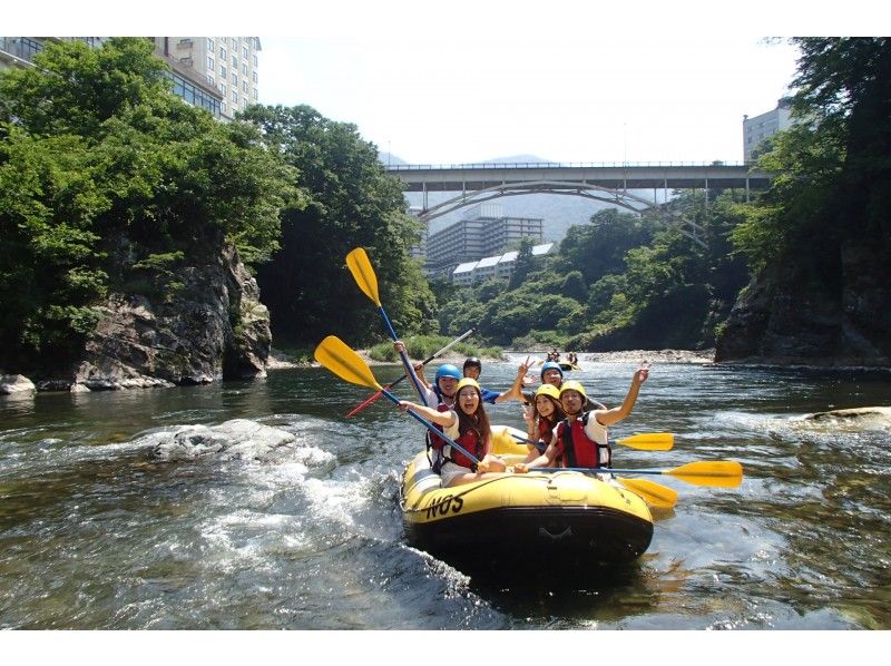 [Tochigi, Nikko Kinugawa Hot spring] Kinugawa Rafting the river plan (3 hours)の紹介画像