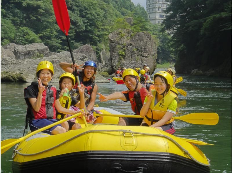 [Tochigi, Nikko Kinugawa Hot spring] Kinugawa Rafting the river plan (3 hours)の紹介画像