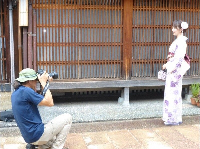 【이시카와 · 가나자와] 기모노 렌털 · 당일 반납 & 히가시 차야에서 프로 카메라맨에 의한 사진 촬영!の紹介画像