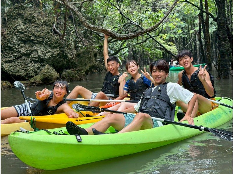 【石垣島】&ldquo;2組だけ&rdquo;の約束。国立公園プライベートカヤック。家族との特別な時間に《ガイドを独占＆高画質動画付／2300名超案内／評価4.9》の紹介画像