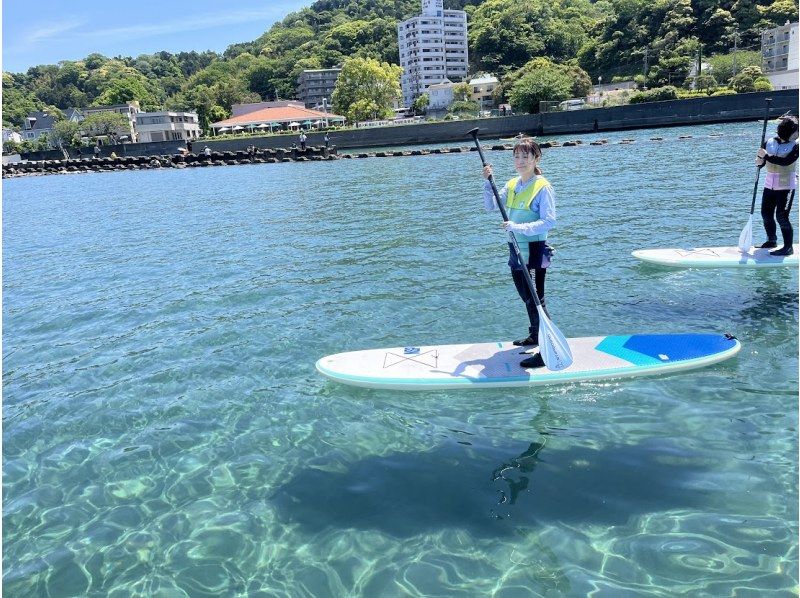 ★Beginners welcome [Shonan, Zushi, SUP] Fully equipped changing room amenities, bath towels provided. Half-day SUP experience at a members-only resort facility ★ Includes photos and drink serviceの紹介画像
