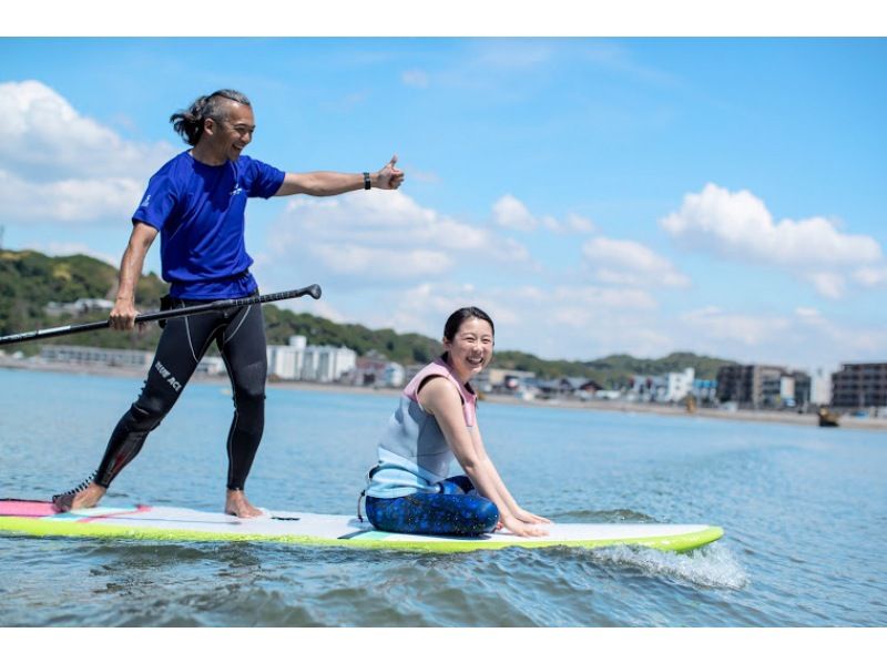 [Shonan/Zushi/SUP] Changing room amenities are abundant and bath towels are provided. A luxurious half-day SUP experience at a members-only resort facility★Photo and drink service includedの紹介画像