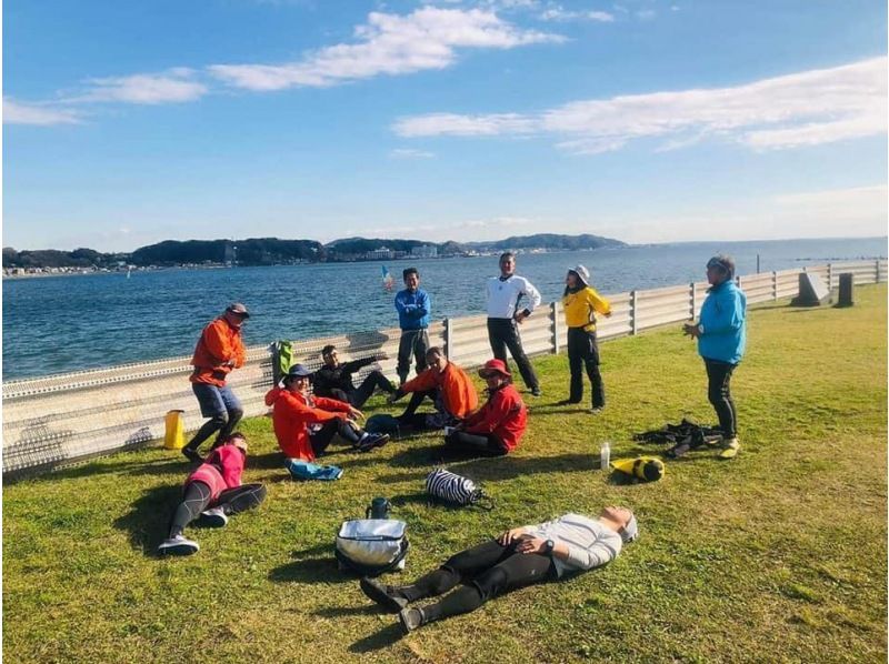 Beginners welcome! [Shonan, Zushi, 1-day kayaking] Let's go on a sea kayak adventure. Lunch, bath towel, complimentary drink included. Photo data gift included.の紹介画像