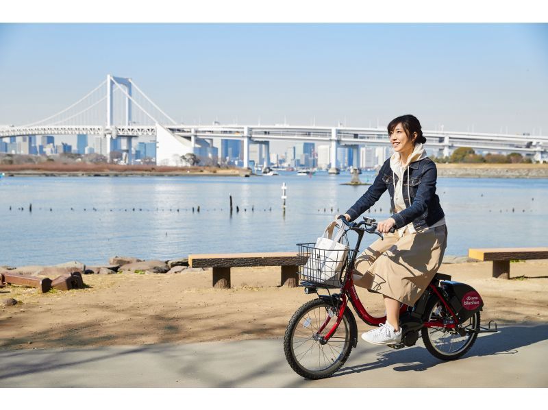 Under Super Summer Sale [Enjoy sightseeing using the urban share cycle! ] Run on Tokyo Bay! ?? City center reclaimed land cycling [Tokyo cycle trip]の紹介画像